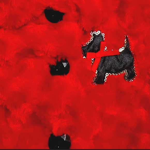 Girls Faux Fur Coat by Young Heart Size 24M - Picture 3 of 6